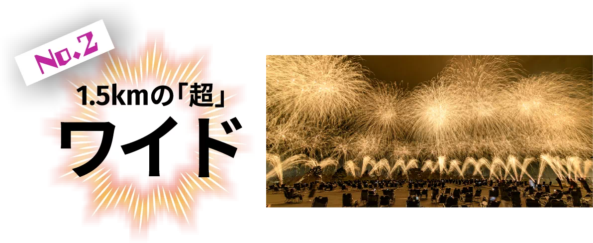 1.5kmの「超」ワイド